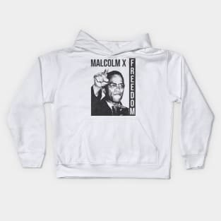 Malcolm X Freedom Kids Hoodie